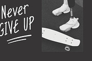 Dry Ice - Handwritten Font, a Handwritten Font by Pikgura (Thumbnail 5 of 6)