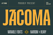 Jacoma, a Serif Font by Adam Fathony (Thumbnail 1 of 17)