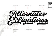 Historia Font, a Script Font by Fargun Studio (Thumbnail 2 of 14)