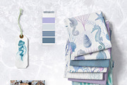 Ocean Life, a Pattern Graphic by mila_leev (Thumbnail 6 of 14)