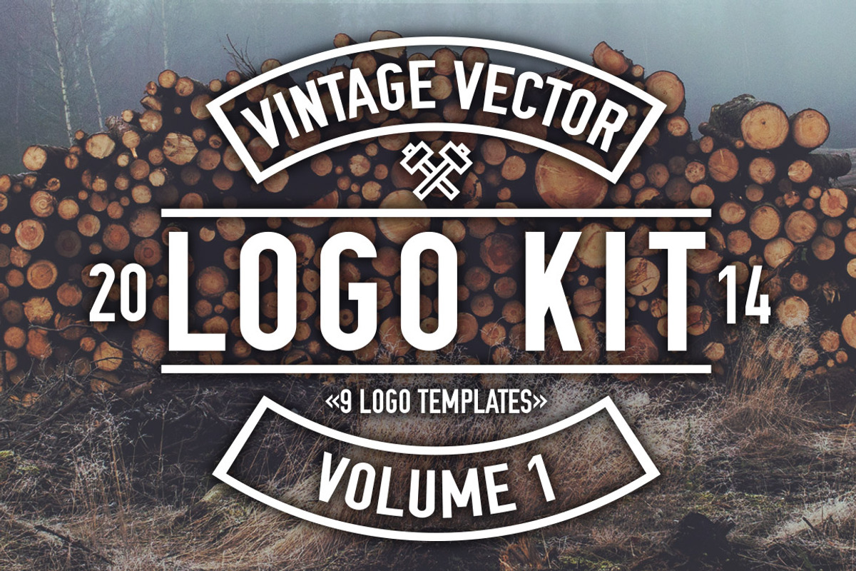 Vintage Vector Logo Kit, a Branding & Logo Template by Matt Borchert (Photo 1 of 5)