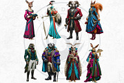 Gilded Menagerie Royal Animals, an Animal Illustration by ThatsDesignArt (Thumbnail 12 of 13)