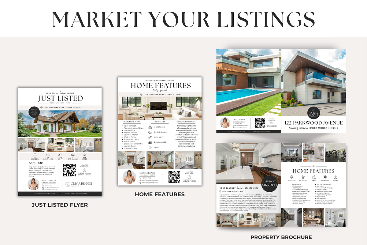 Real Estate Starter Kit Templates, a Marketing Template by BrandhavenStudio (Photo 5 of 14)