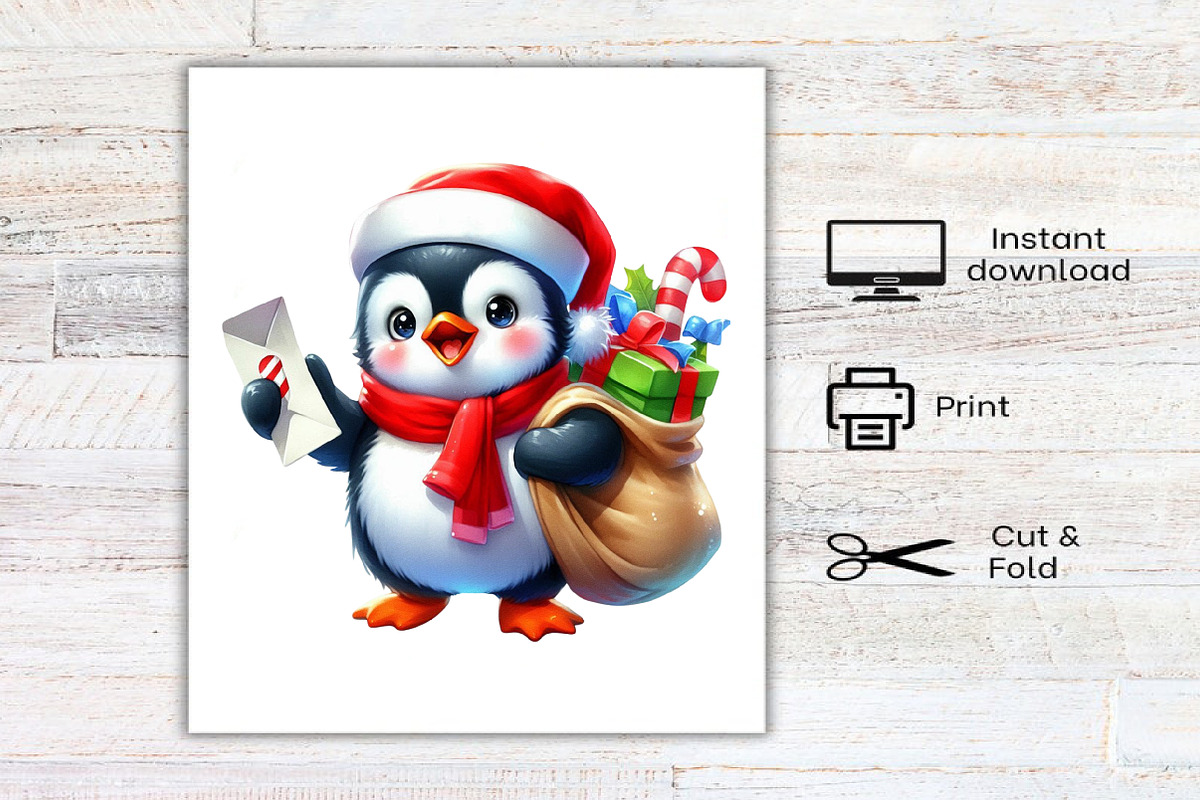 Watercolor Merry Maritime Christmas, an Illustration by Canvas Craft (Photo 7 of 7)