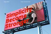Neogen - Elegant Geometric Typeface, a Sans Serif Font by Sign Studio (Thumbnail 10 of 15)