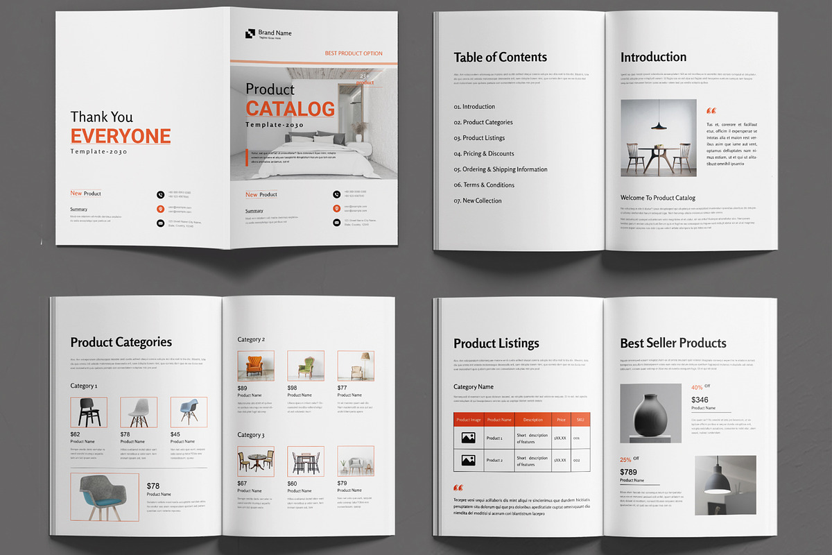 Digital Product Catalog Layout, a Brochure Template by MightyDesign (Photo 2 of 6)