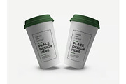 Coffee Cup Packaging Mockup Template, a Cups & Container Mockup by DesignRushMarket (Thumbnail 2 of 11)