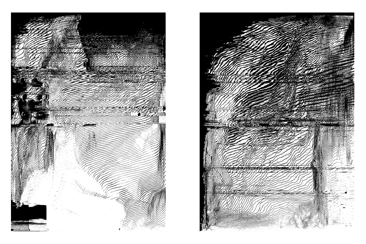 Abstract Distortion Vol. 1, a Texture Graphic by The Dusty Inklab