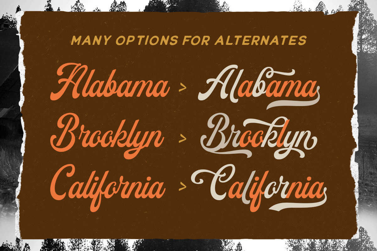 Foresight Font + Logo Template, a Script Font by Letterhend Studio (Photo 5 of 9)