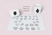 Crystal Doodles - Dingbats Font, a Symbol Font by WADLEN (Thumbnail 6 of 7)