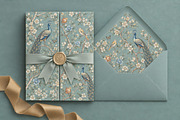 Sage Green Chinoiserie Wallpaper, a Wallpaper Graphic by by creative paper (Thumbnail 16 of 20)