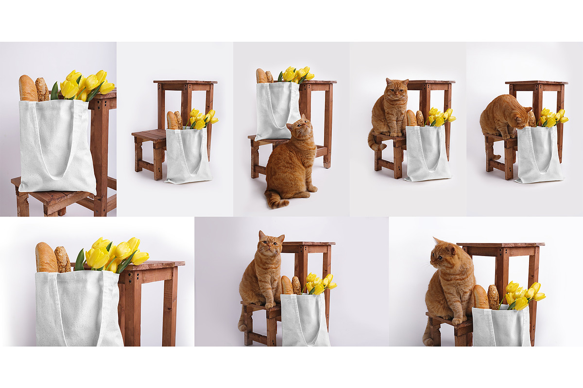 Canvas Tote Bag Mockups Vol 2, a Product Mockup by Hi, Mock-Up! (Photo 9 of 9)