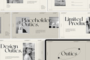 Outics Google Slide Template, a Presentation Template by slidenotion (Thumbnail 1 of 8)