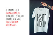 T-Shirt Mock-Up, a Shirt Mockup by Freeman Studio (Thumbnail 2 of 11)