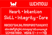 Secret Recipe font, a Sans Serif Font by weknow (Thumbnail 3 of 8)