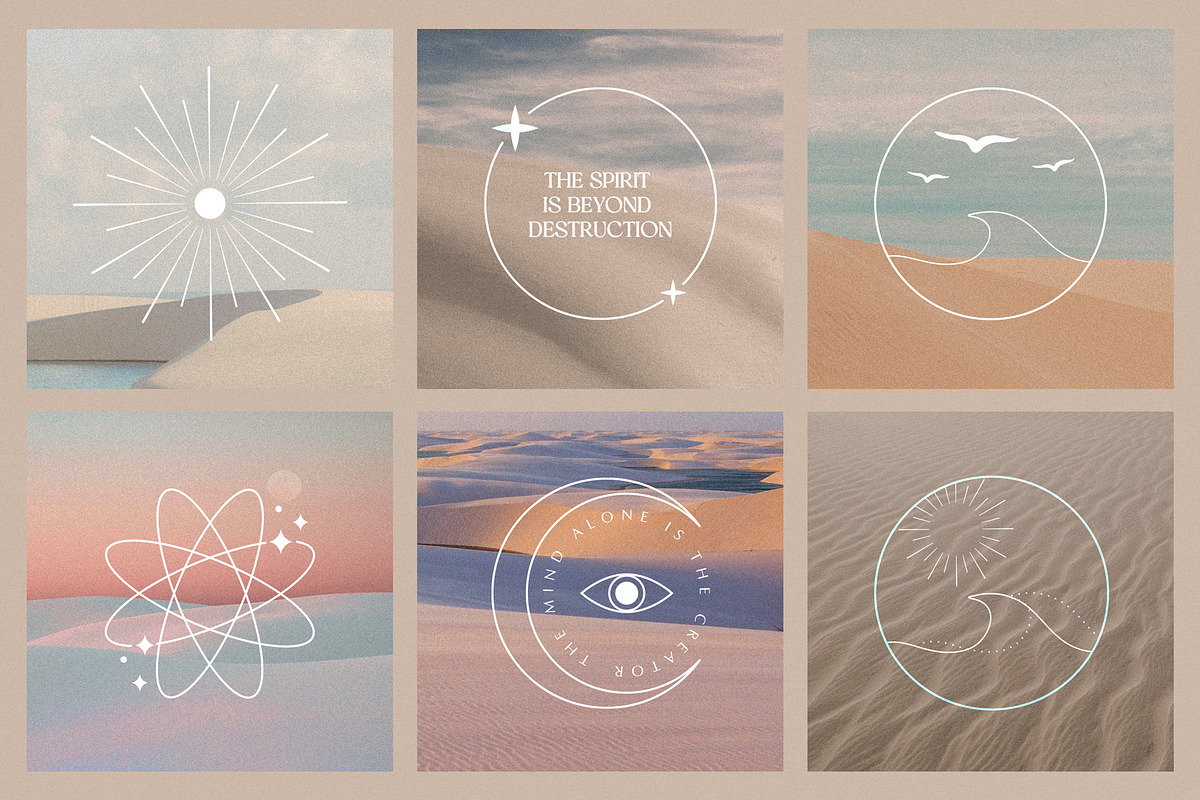 Forms, shapes vector logo elements, an Object Graphic by Olya Creative (Photo 8 of 16)