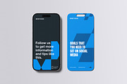 Phone Screen Mockup, an iPhone Mockup by Riel Concept (Thumbnail 4 of 8)
