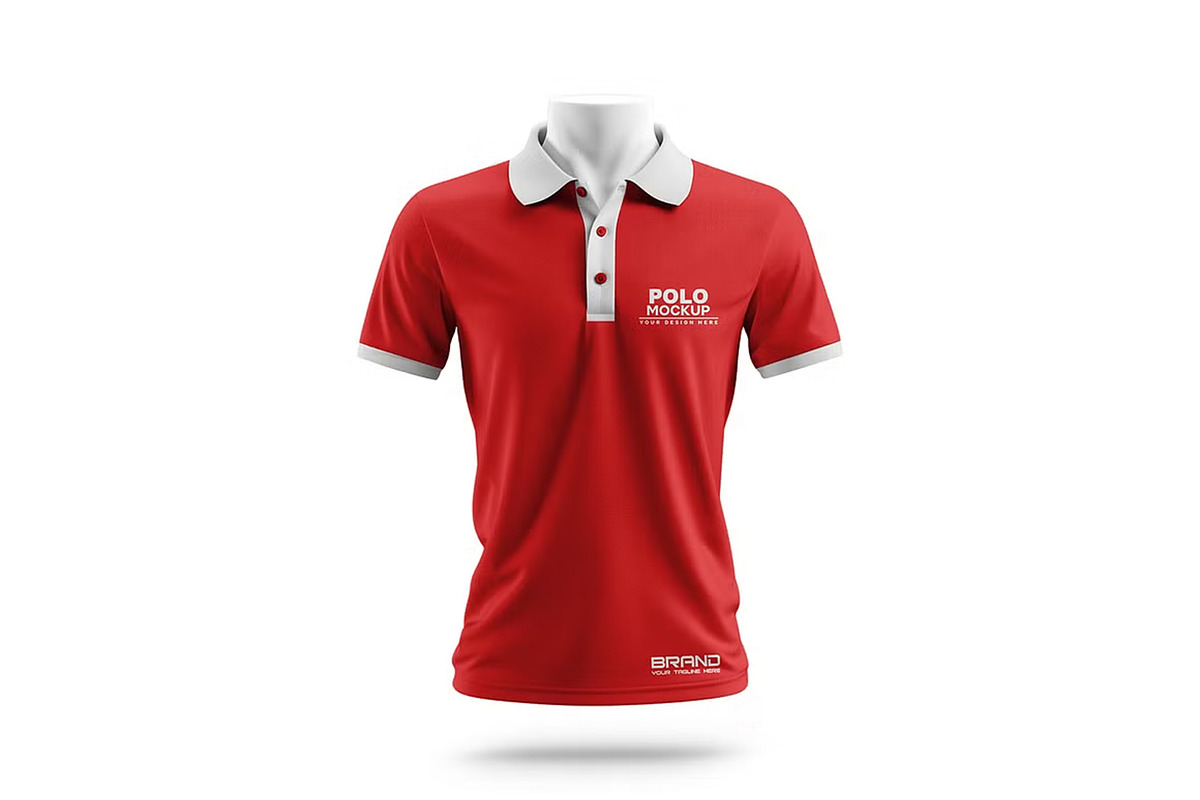 Polo Shirt Mockup, a Shirt Mockup by Designbuys (Photo 3 of 10)