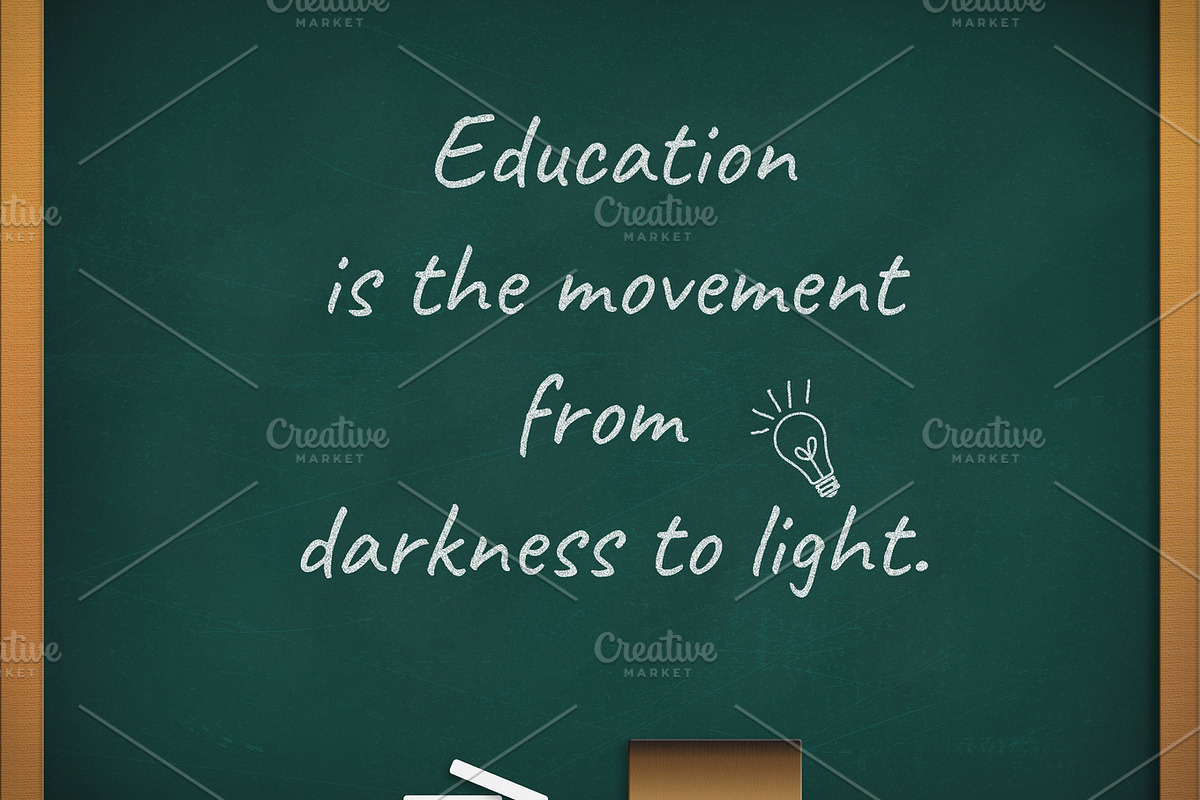 Inspiration Life Quotes on Handboard, a School & Education Photo by ppattyma (Photo 10 of 17)