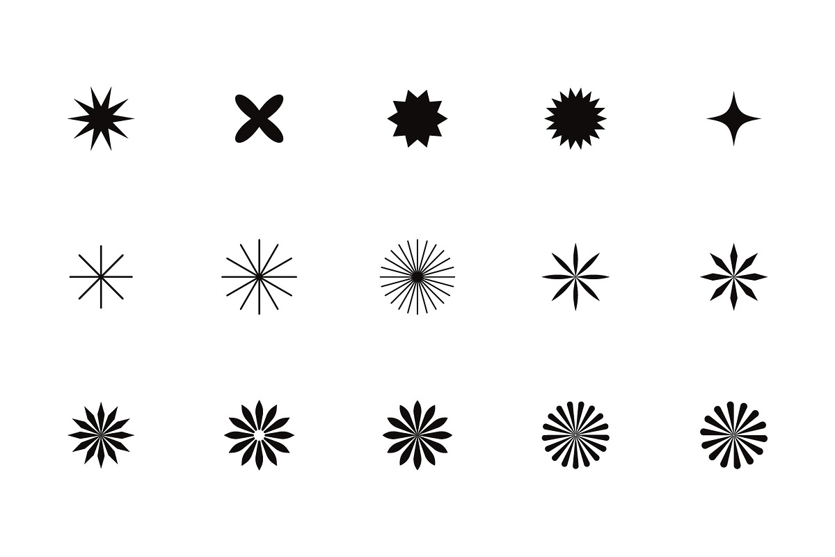 56 Geometric Abstract Shapes Vector, an Object Graphic by craftlove (Photo 3 of 5)