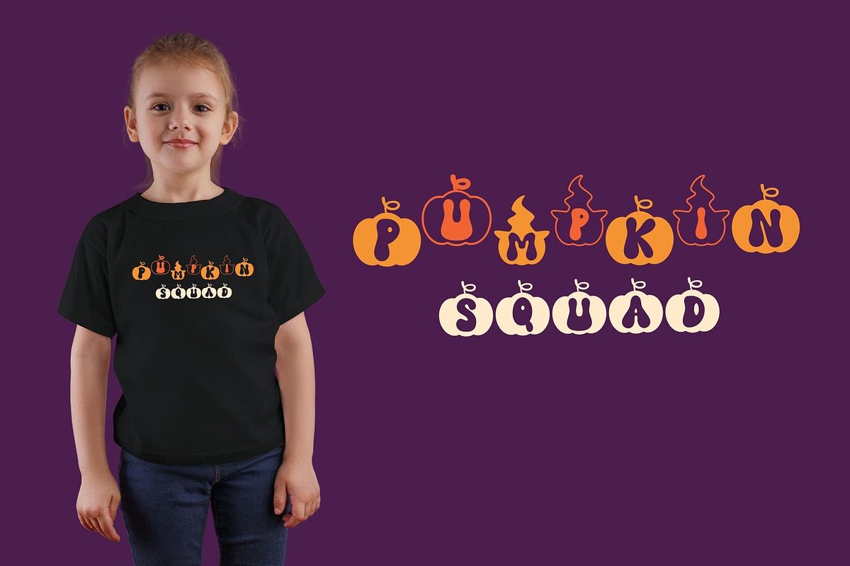 Pumpkin Party is a Halloween font, a Handwritten Font by Brown Cupple (Photo 3 of 10)
