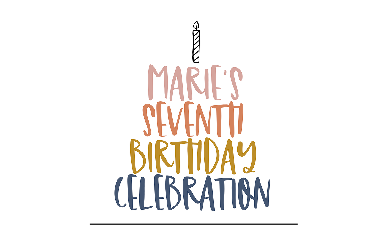 Sugar Sparkle | Font Duo preview 3