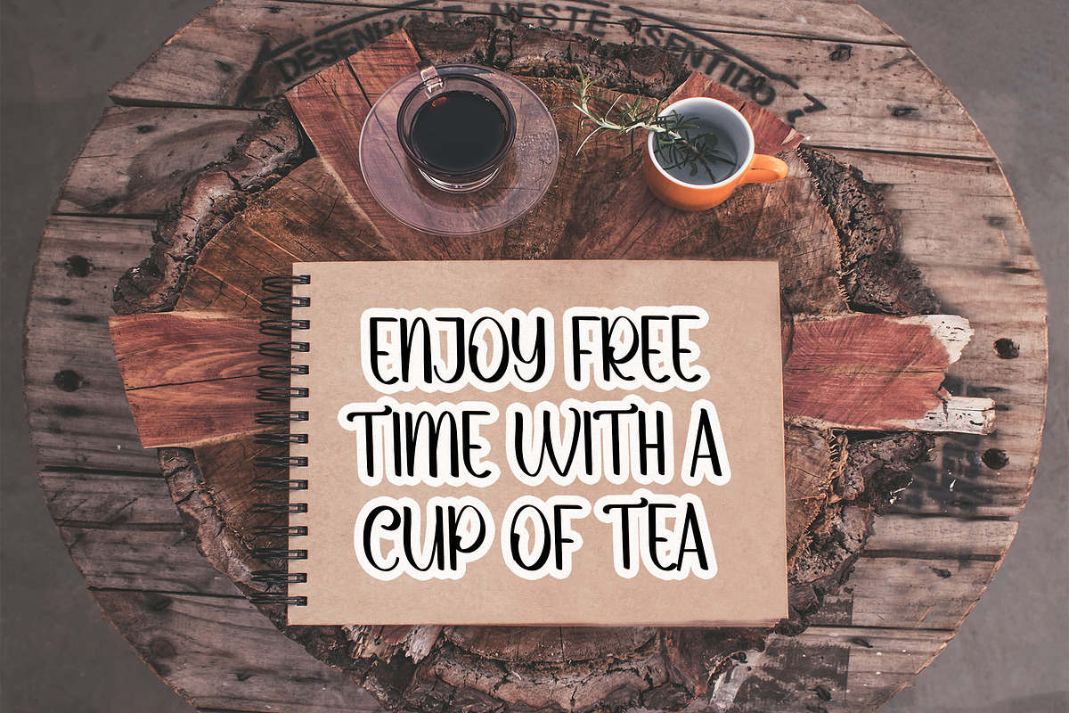 BLUE BEACH, a Handwritten Font by FreshTypeINK (Photo 6 of 6)