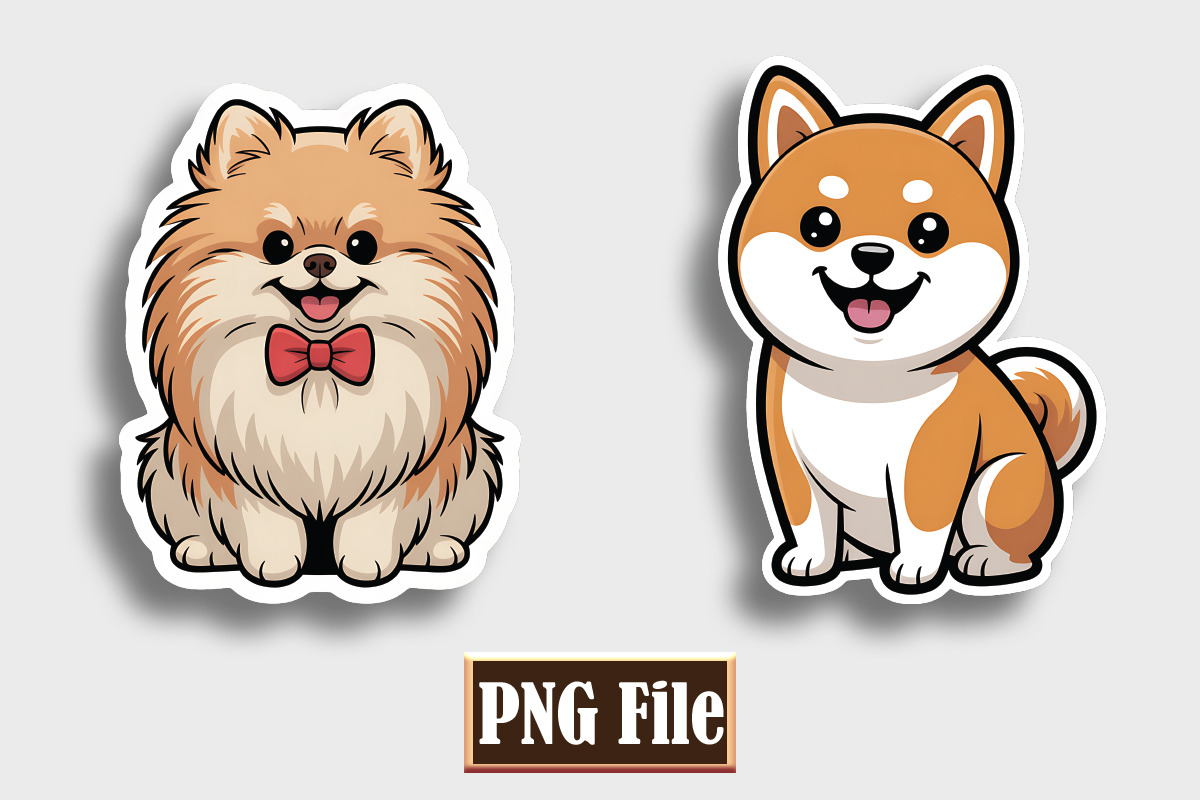 Cat and Dog Stickers Bundle, an Animal Illustration by protabsorkar11 (Photo 3 of 4)