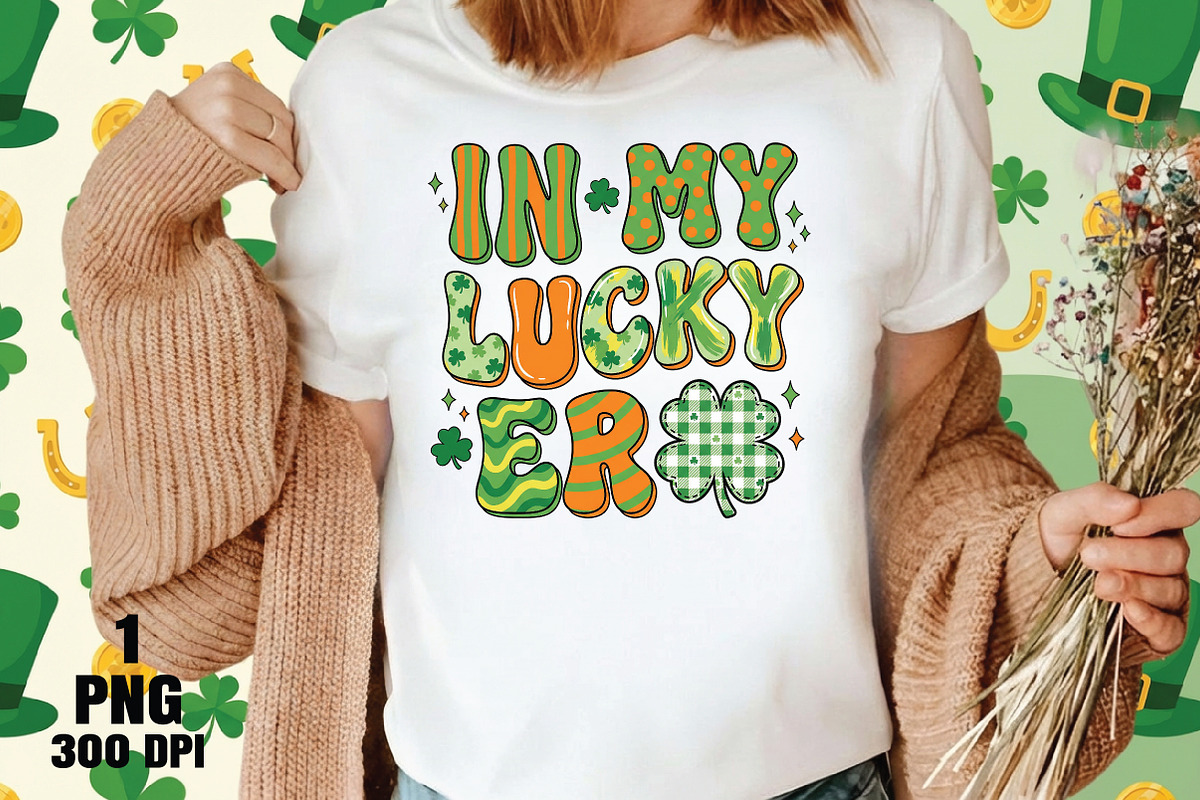 In My Lucky Era St Patrick's Day PNG, an Illustration by Daily.Designs (Photo 3 of 5)