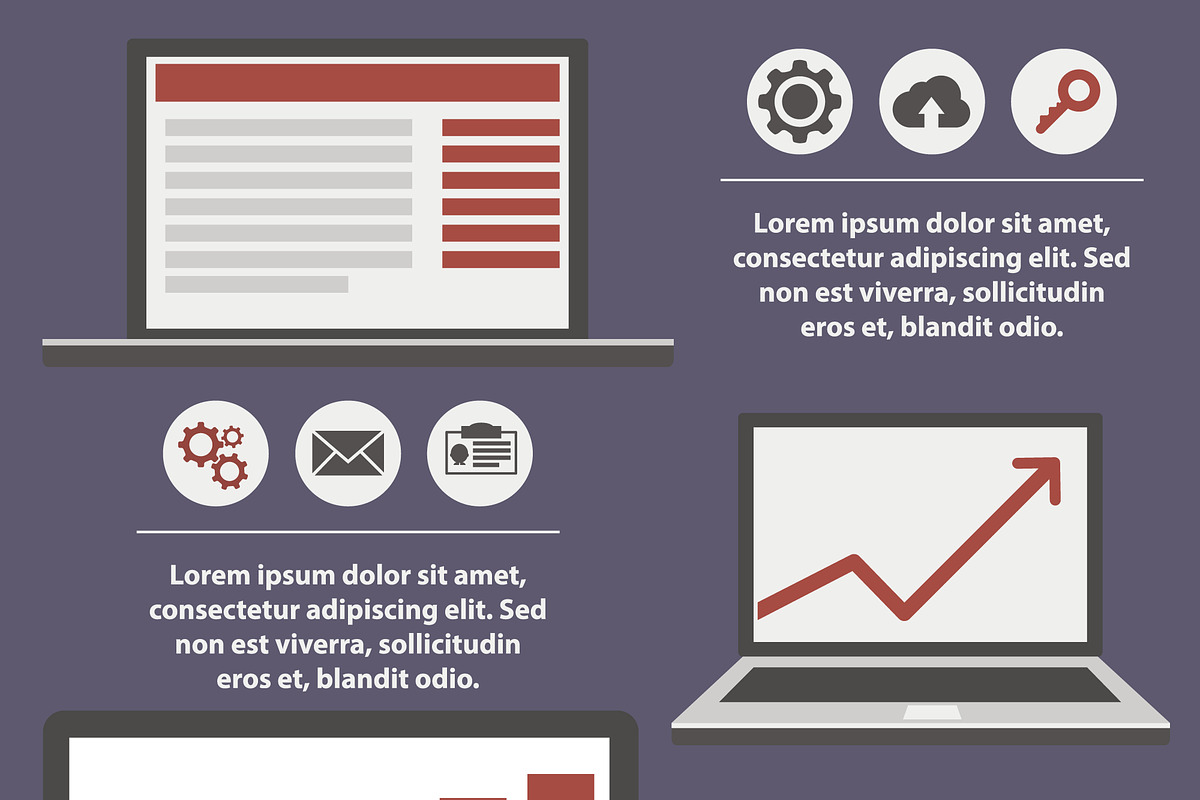 Infografic pack, a Templates & Theme by Nerokanji_Designs