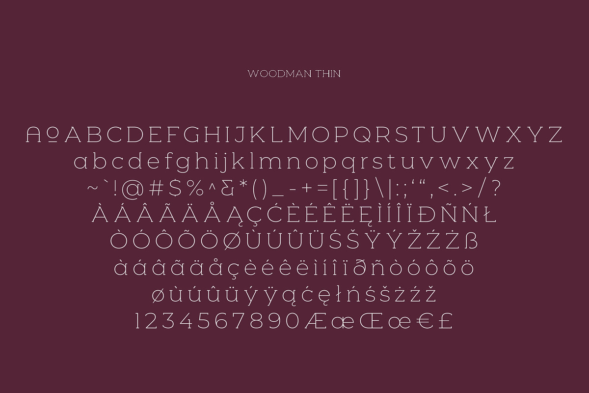 Woodman Slab Serif Font, a Slab Serif Font by Graphicdome (Photo 13 of 14)