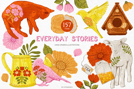 Everyday Stories Illustrations
