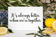 Storyline, a Script Font by Suza Studio (Thumbnail 3 of 6)