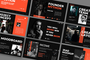 Mython - Powerpoint Template