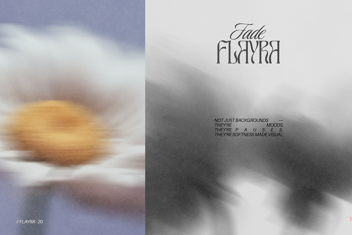 FLAYRA: 30 Blurry Abstract Florals, a Background Graphic by Veyla (Photo 5 of 12)