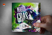 Flyer Template Mardi Gras Party, a Flyer Template by MonkeyBOX (Thumbnail 3 of 3)