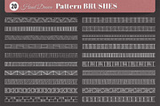 20 Geometric Pattern Brushes, a Brush Add-On by Solana (Thumbnail 1 of 5)