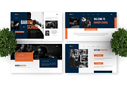Barber School - Barbershop PPT, a Presentation Template by Deepslide Studio (Thumbnail 2 of 4)