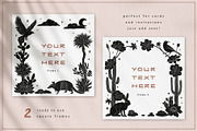 Dark Desert Vector Collection, an Animal Illustration by rouxsupplyco (Thumbnail 3 of 14)