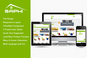 SJ Saphi - Furniture Joomla Theme