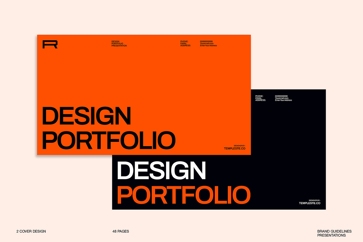 Canva | Portfolio Presentation Deck, a Presentation Template by Templeste (Photo 2 of 6)