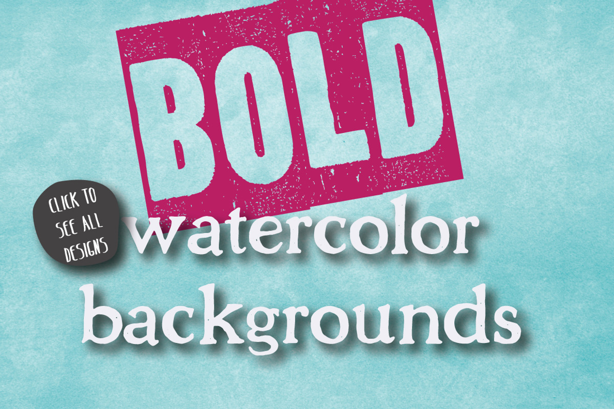 10 Bold Watercolor Backgrounds, a Texture Graphic by DanielleDee (Photo 1 of 2)