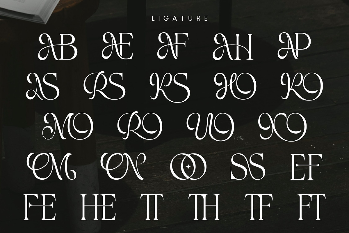 Horia Garden - Luxury Food Fonts, a Serif Font by Randi Irvan | Rvandtype (Photo 12 of 12)