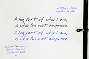 It's October 3rd - Real Pen font, a Handwritten Font by Lilithcollageart (Thumbnail 1 of 11)
