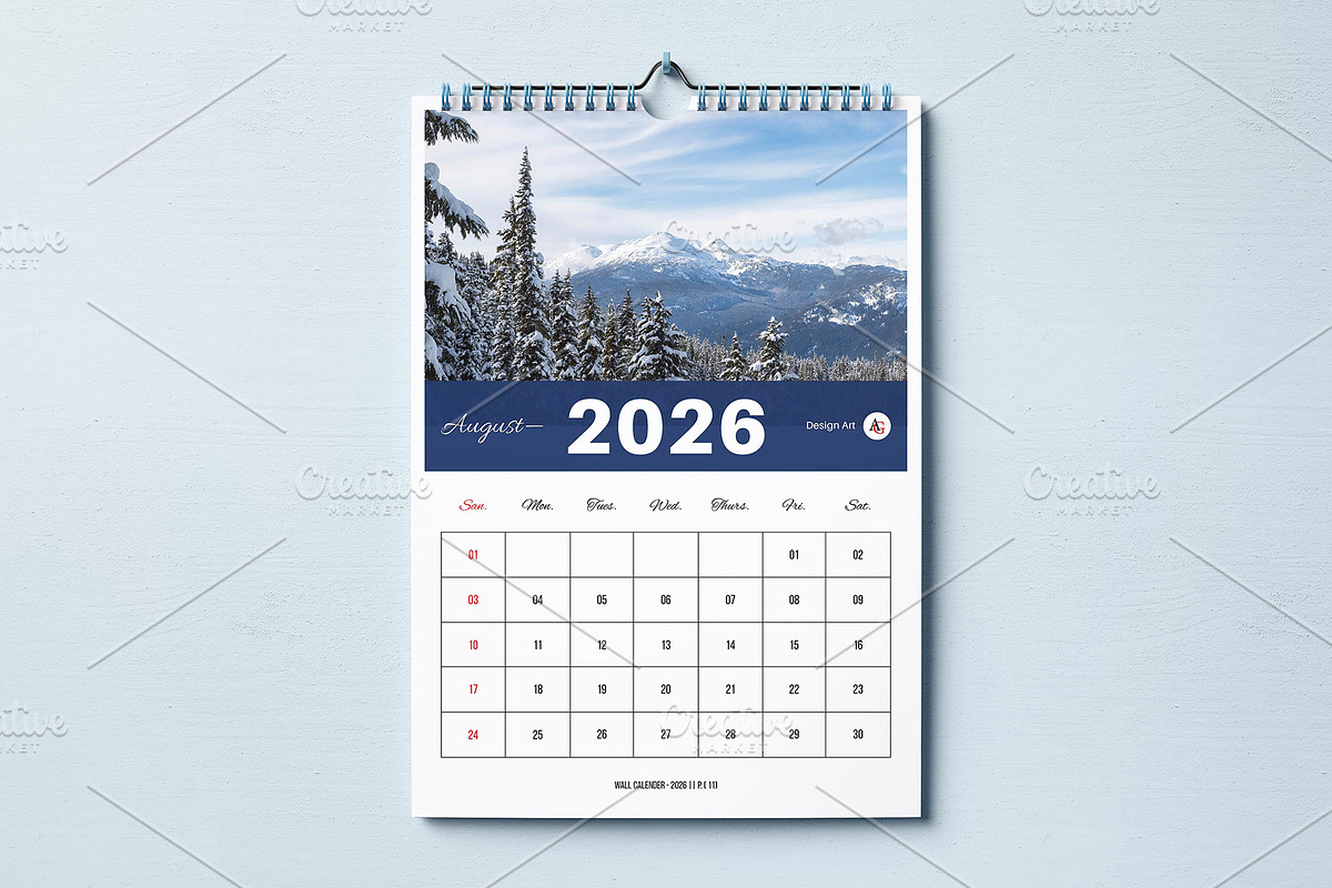 Digital Wall Calendar 26/27 Template, a Brochure Template by GoldenGrid Studio (Photo 11 of 16)