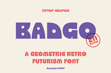 Badgo - Geometric Retro Futurism