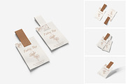 Fabric Tag Mockup, a Product Mockup by MrLetters (Thumbnail 1 of 5)