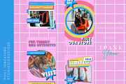 Retro 90s Instagram Template Yokend, a Social Media Template by Gibcreat (Thumbnail 2 of 4)