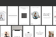 Yoga Canva InstagramTemplates, a Social Media Template by VeliusCreativeStudio (Thumbnail 4 of 8)