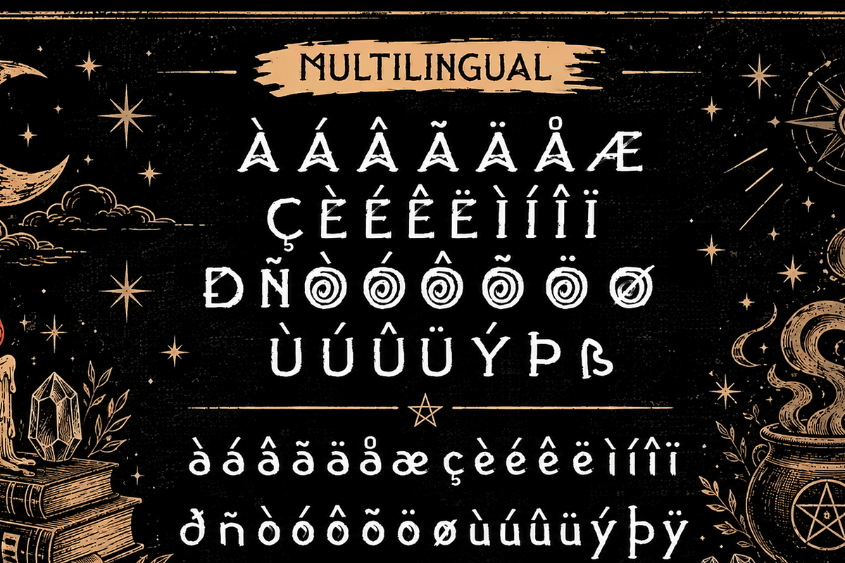 Nora Brindle Distressed Display Font, a Handwritten Font by mesuka (Photo 7 of 7)